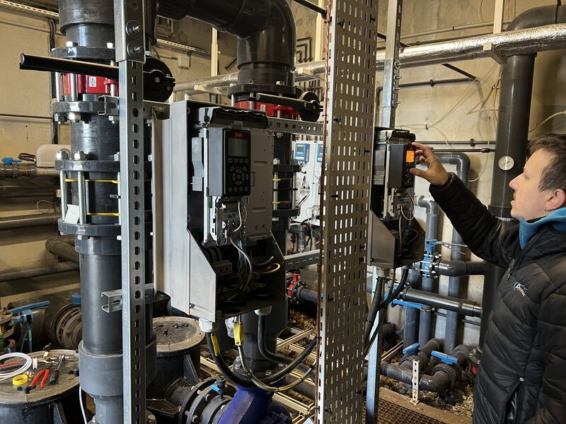 Réglage des variateurs : mise au point des consignes de vitesse.