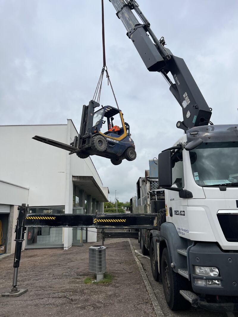 Manutention en espace contraint