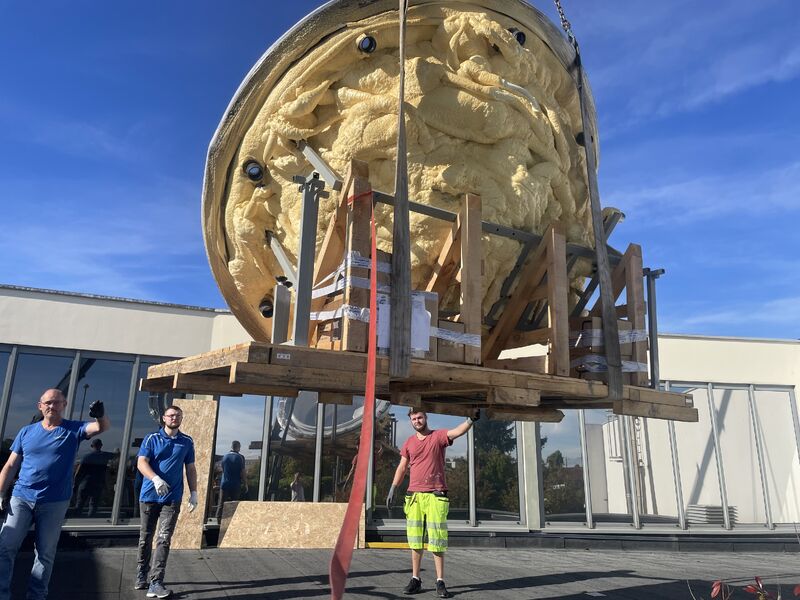 Mise en place de la coque et raccordements