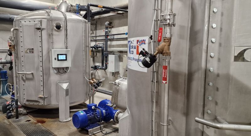 Filtres à fibre végétale HYDRACO PROCESS qui seront mis à la place de ceux à sable.