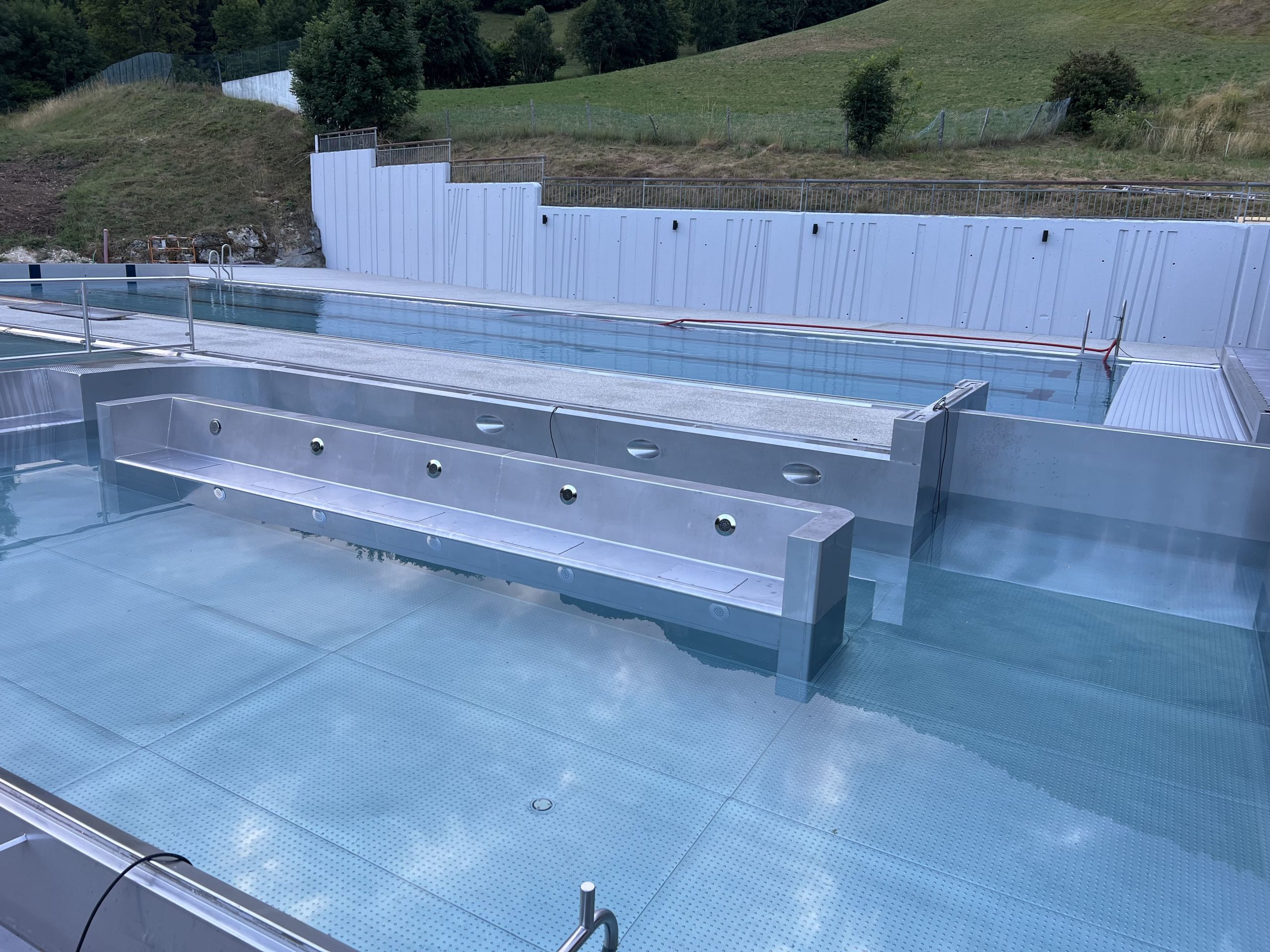 Splash pad dynamique