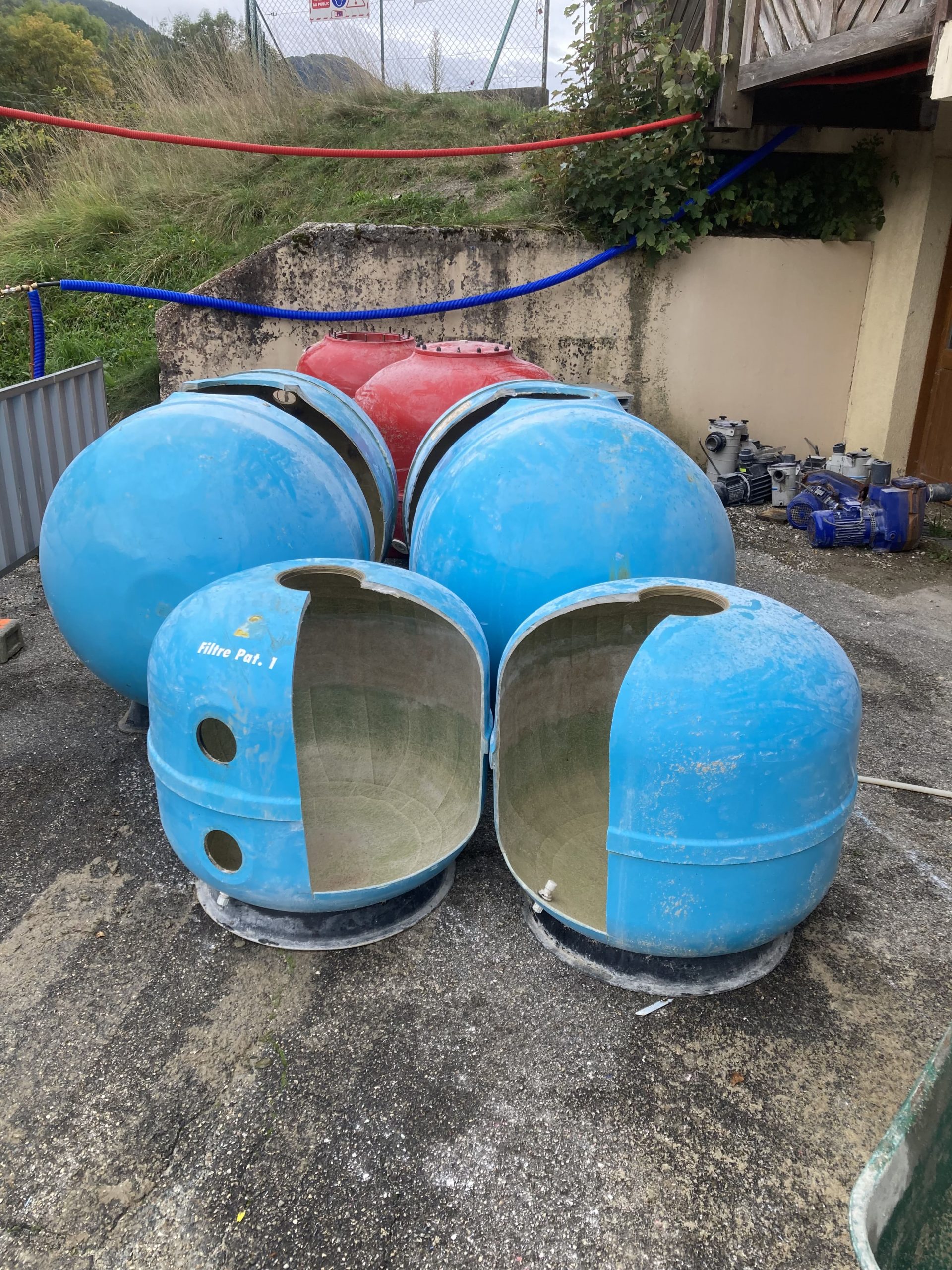 Réseau hydraulique local technique