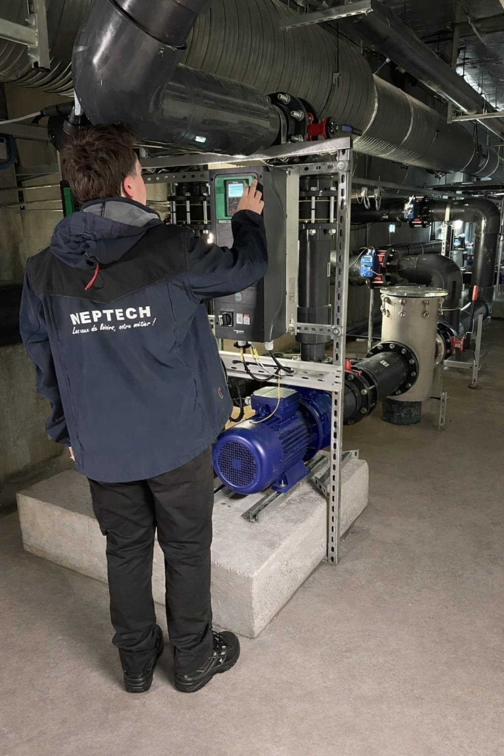 Mise en service des installations techniques par NEPTECH à Coulommiers